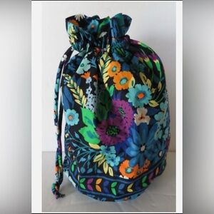Floral Drawstring Bag - Multicolor